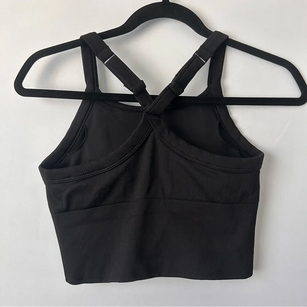 ALO Yoga Women's Seamless Ribbed Favorite Bra Tank - Picture 3 of 3